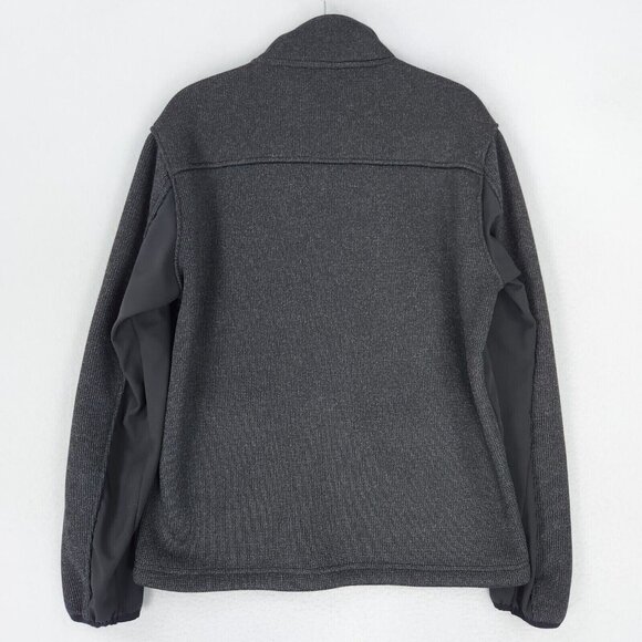 Reebok Jacket Mens Medium Gray Full Zip Outdoor Casual Classic Staple Basic - Picture 12 of 12